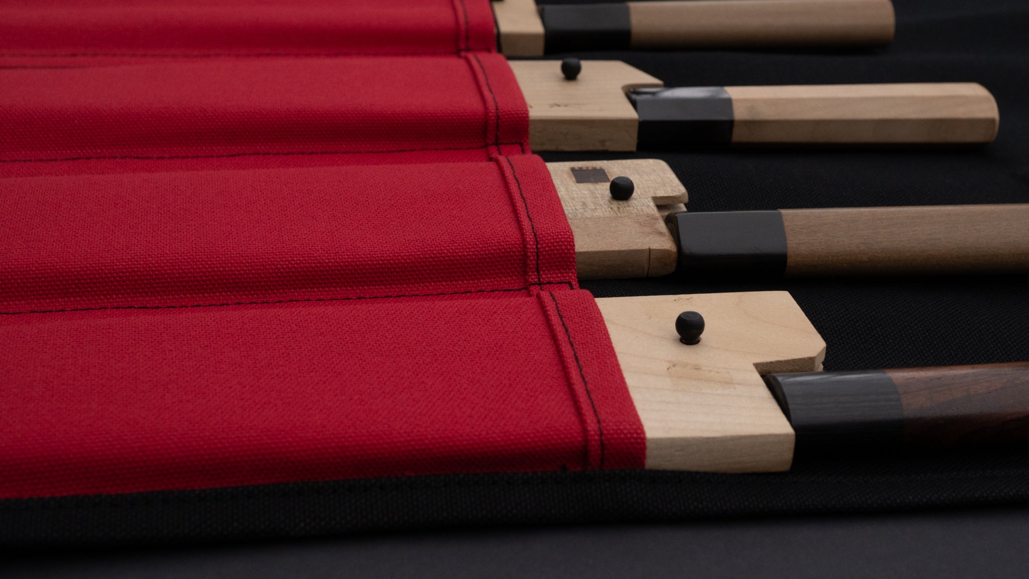 HI-CONDITION Hanpu Canvas 6 Pockets Knife Roll Tosho Edition