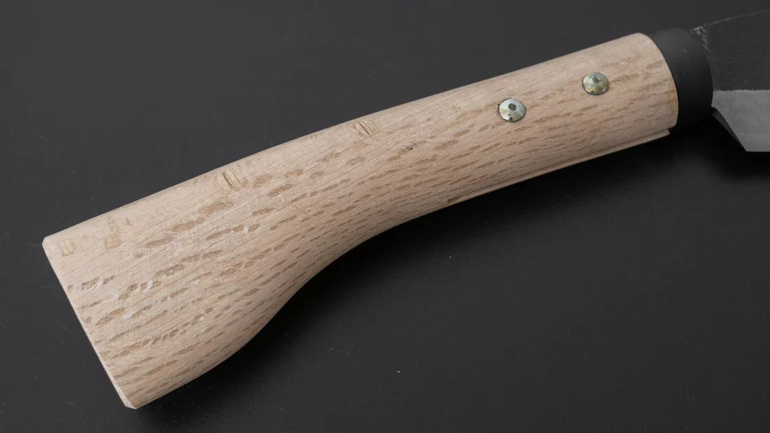 Ajikataya Ajikataya Old Style Hatchet 165mm Oak Handle (Single Bevel)