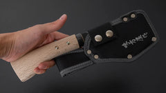 Ajikataya Tsuchime Hatchet 105mm Oak Handle (Double Bevel)