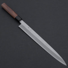 Hitohira Kikuchiyo Manzo White #3 Yanagiba 300mm Walnut Handle (Saya)