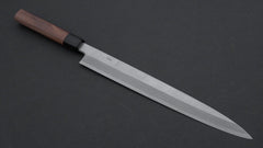Hitohira Kikuchiyo Manzo White #3 Yanagiba 300mm Walnut Handle (Saya)