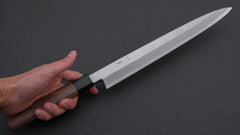 Hitohira Kikuchiyo Manzo White #3 Yanagiba 300mm Walnut Handle (Saya)