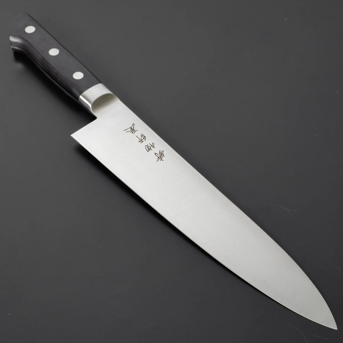 Hitohira Imojiya KF Stainless Gyuto 240mm Pakka Handle