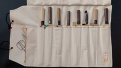 HI-CONDITION Hanpu Canvas 9 Pockets Knife Roll (Various Colours)