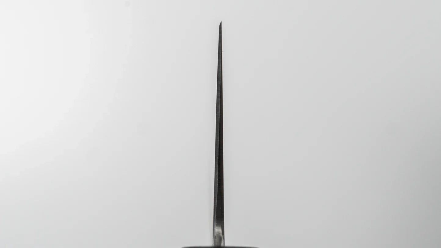 Hitohira Imojiya TH Stainless Santoku 180mm Ebony Handle (Wa)