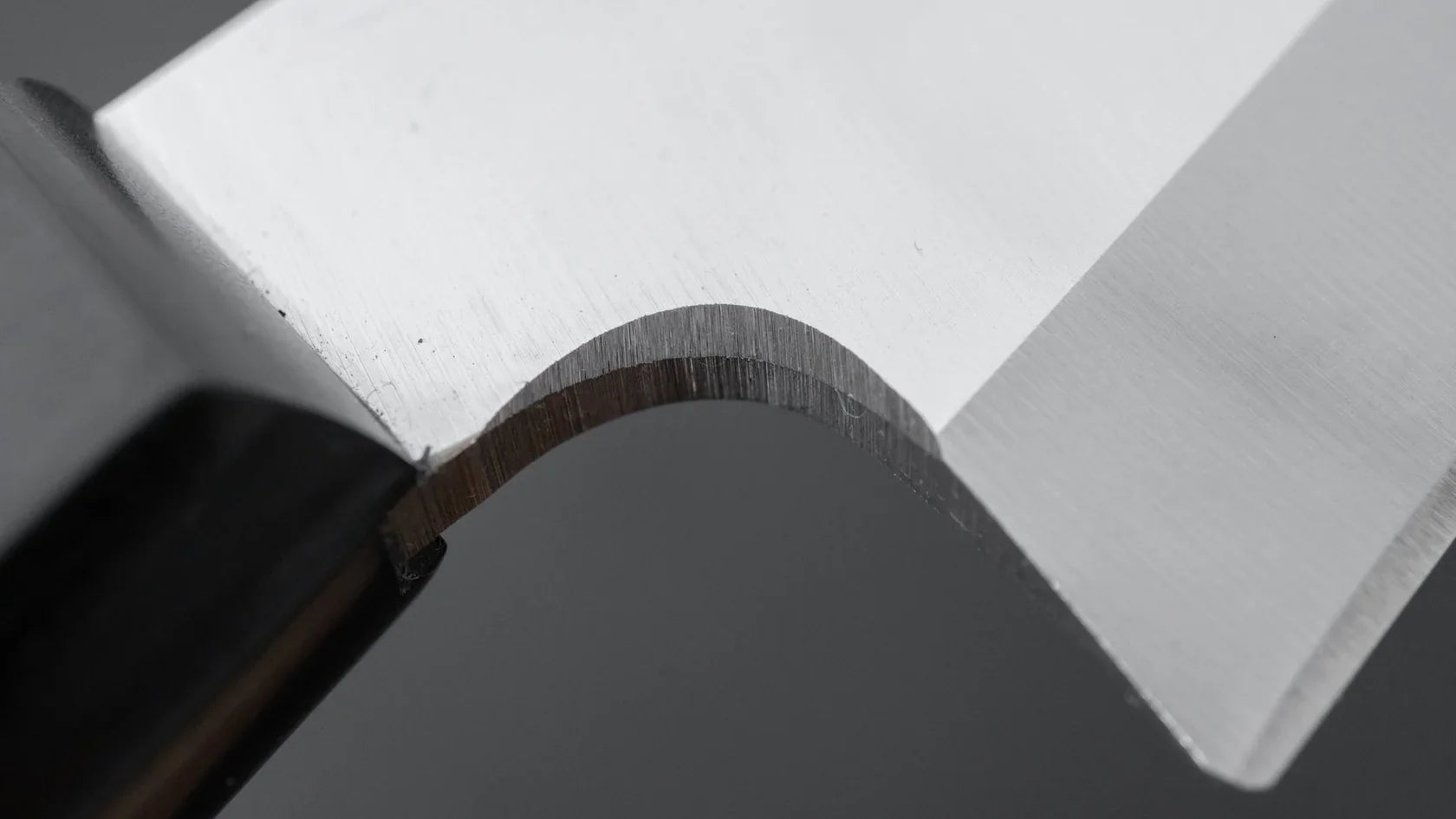 Hitohira Hiragana Deba 120mm Pakka Handle (No Bolster)