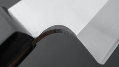 Hitohira Hiragana Deba 120mm Pakka Handle (No Bolster)