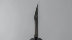 Hitohira Hiragana Deba 150mm Pakka Handle (No Bolster)