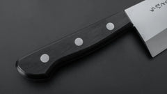 Hitohira Hiragana Deba 210mm Pakka Handle (No Bolster)