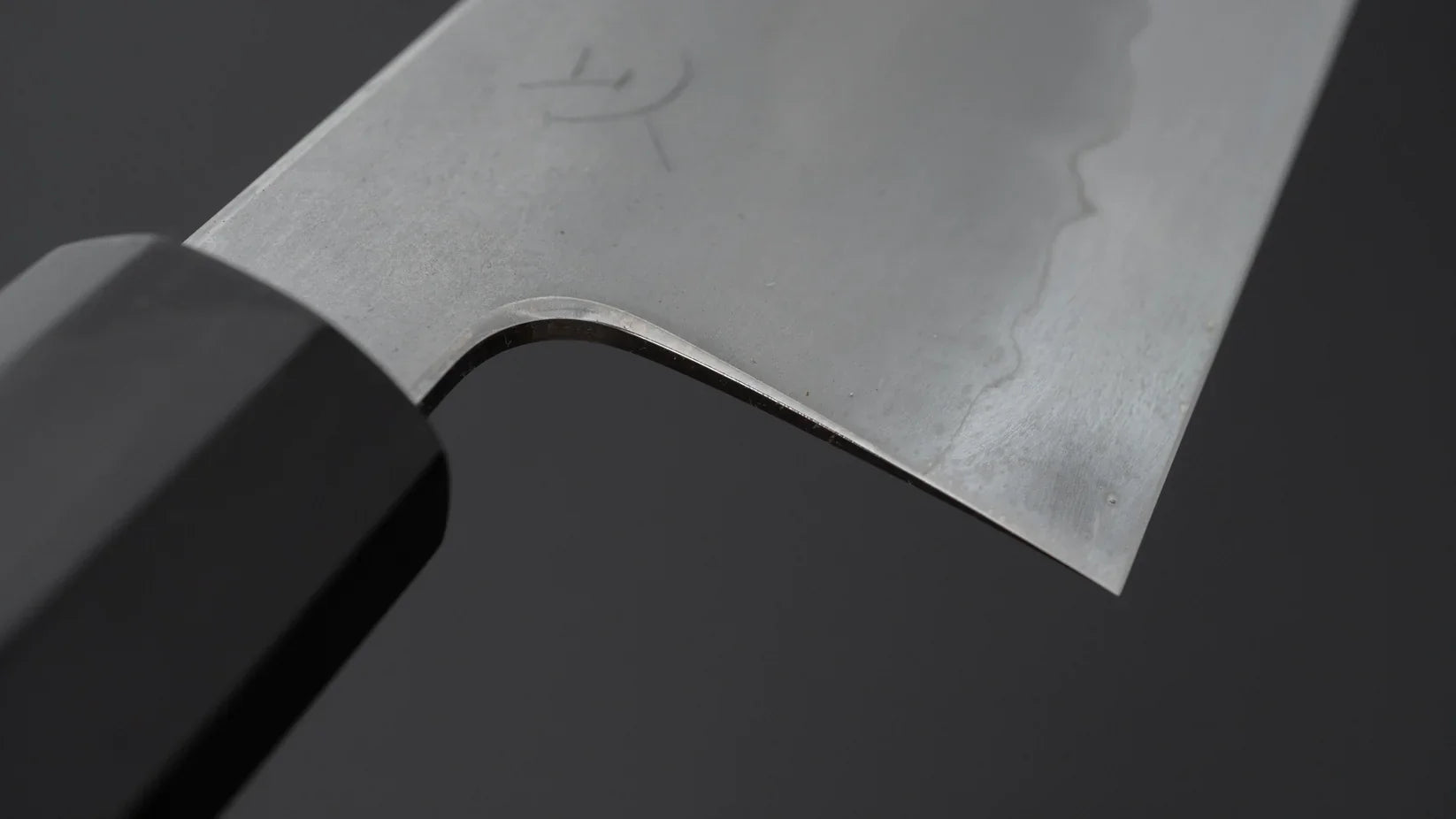 Hitohira Tanaka Izo Blue #1 Stainless Clad Gyuto 240mm Ziricote Handle