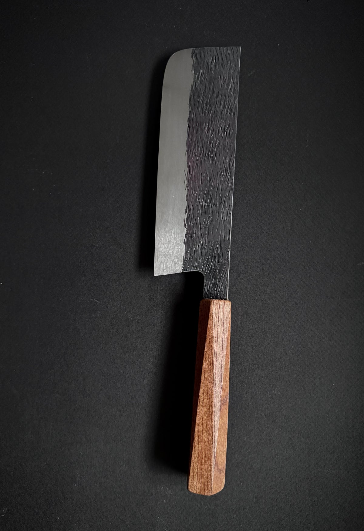 Isamitsu White #1 Nakiri 165mm Zelkova Pentagonal Handle