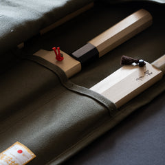 HI-CONDITION Hanpu Canvas 6 Pockets Knife Roll (Various Colours)