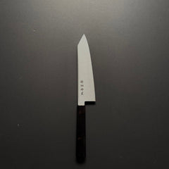 Hitohira Imojiya TH Stainless Bunka 180mm Ebony Handle (Wa)