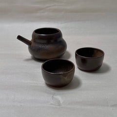 Goji Brown Sake Set