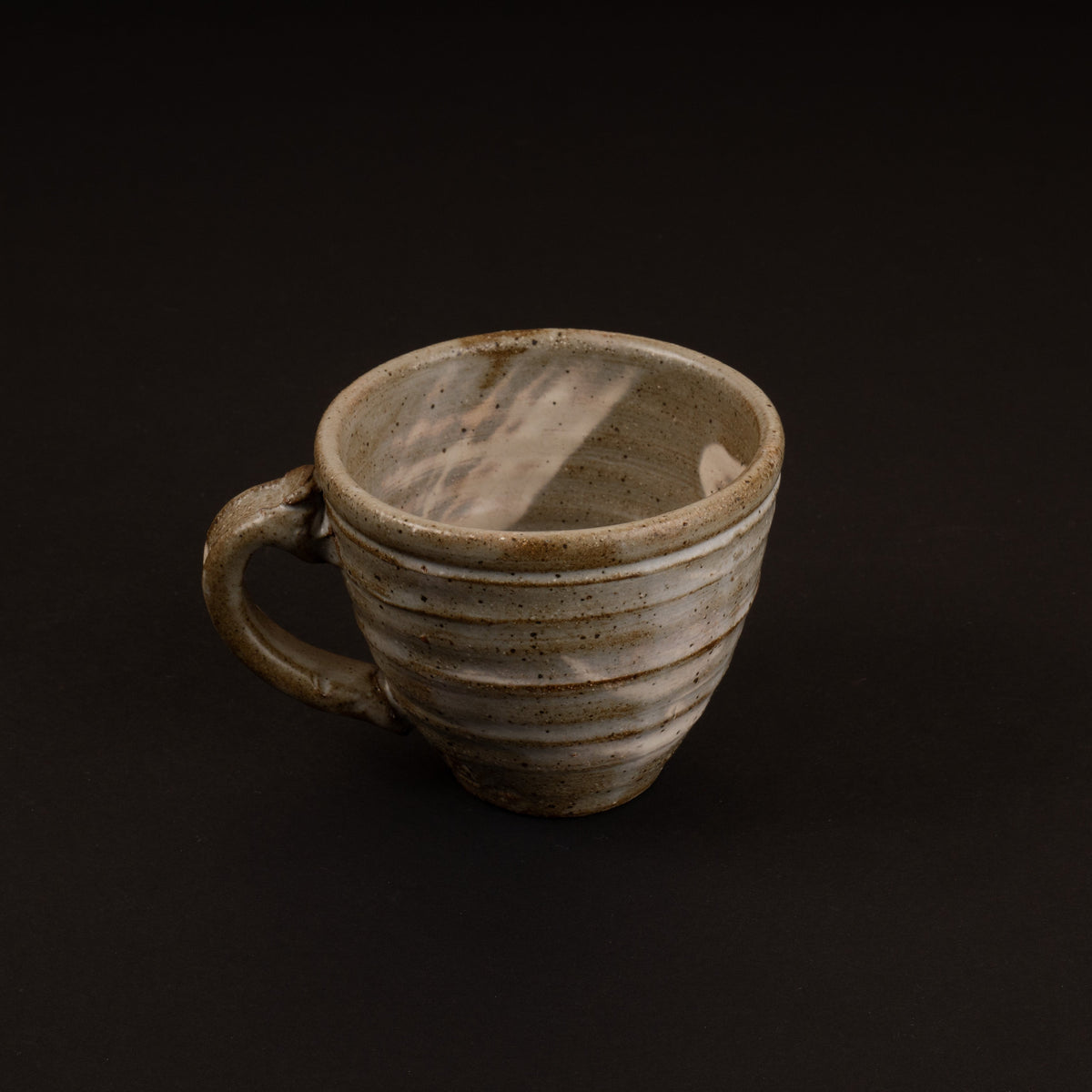 Komon Kotsuji Igayaki Hakeme White Mug