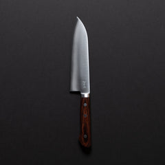 Hitohira Imojiya MZ VG-1 Santoku 165mm Imitation Mahogany Handle