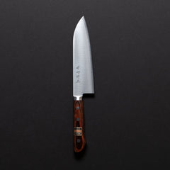 Hitohira Imojiya MZ VG-1 Santoku 165mm Imitation Mahogany Handle