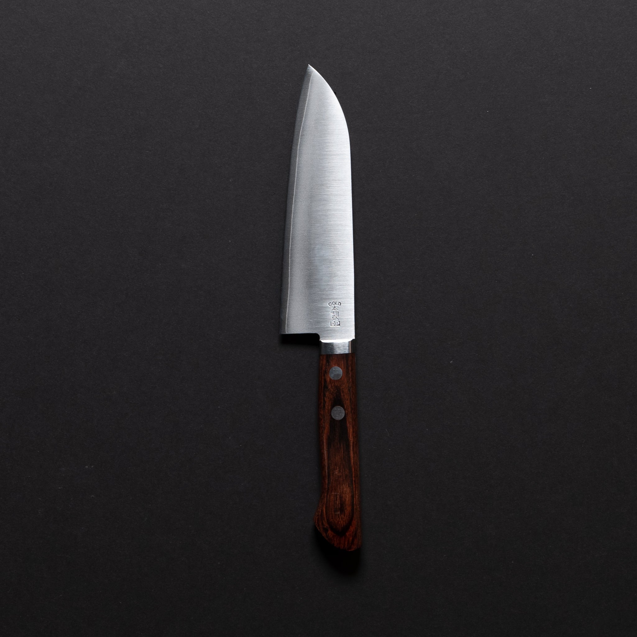 Hitohira Imojiya MZ VG-1 Santoku 145mm Imitation Mahogany Handle