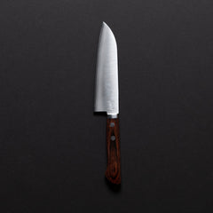 Hitohira Imojiya MZ VG-1 Santoku 145mm Imitation Mahogany Handle
