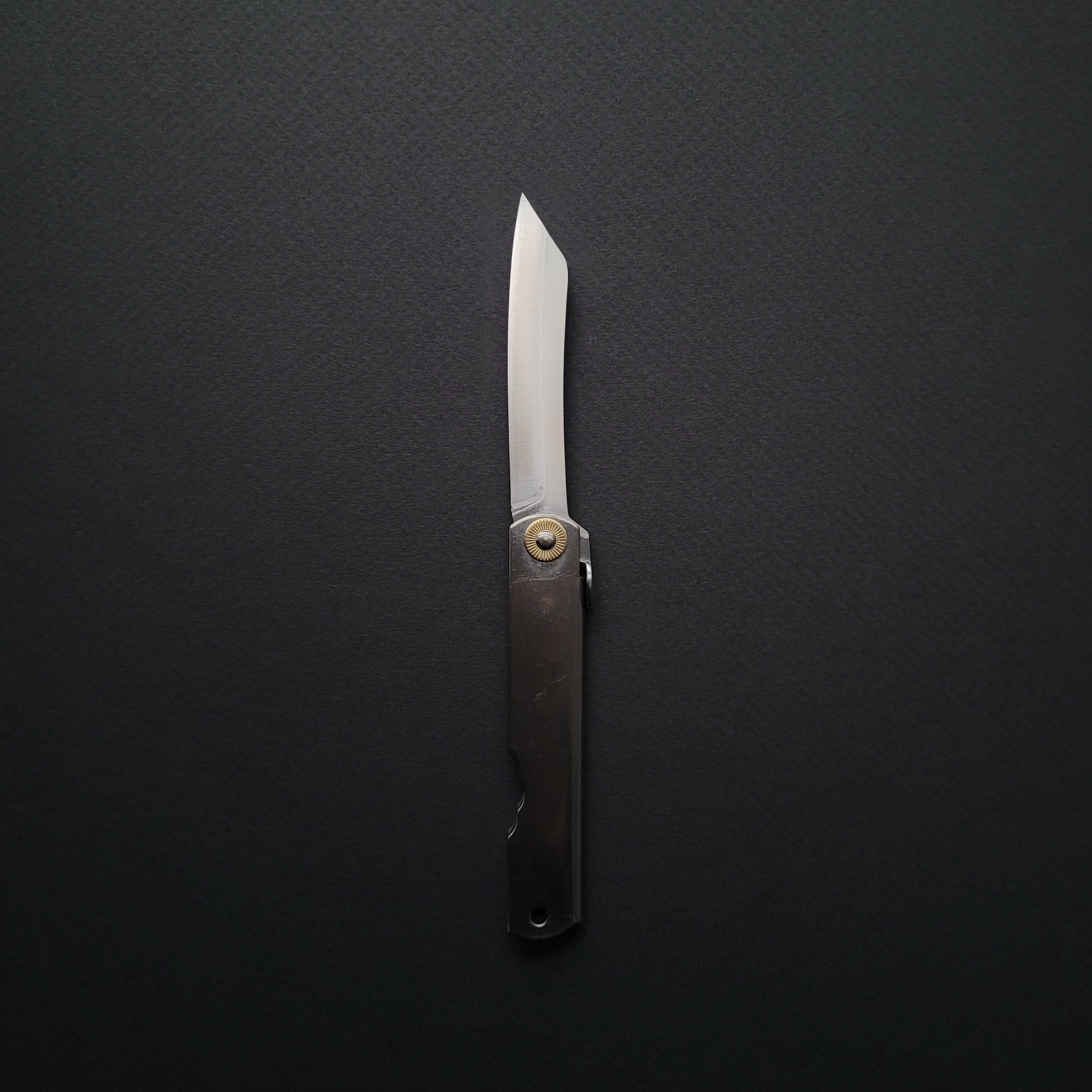Higonokami VG10 Folding Knife Large Stainless Handle