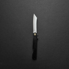 Higonokami Folding Knife Medium Iron Handle (Black Handle)