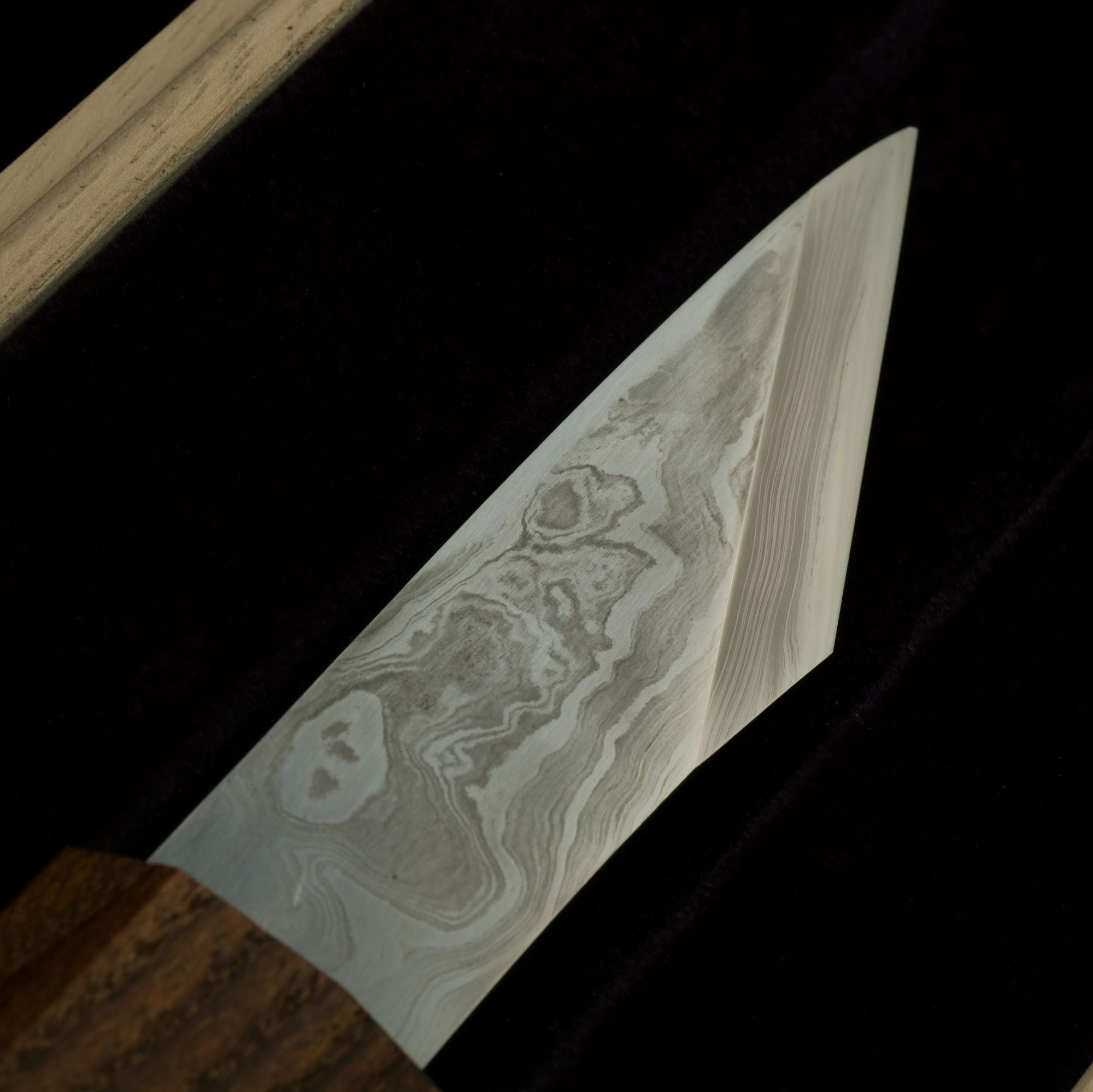 Jiro Watetsu Kitaeji White #2 Kiridashi 60mm Enju Handle (#100)