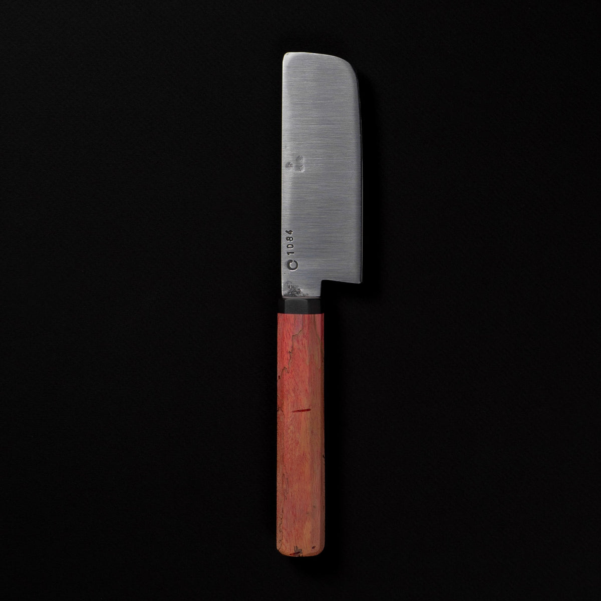 Crane Culinary Rustic Migaki Nakiri 120mm Spalted Tamarind Handle