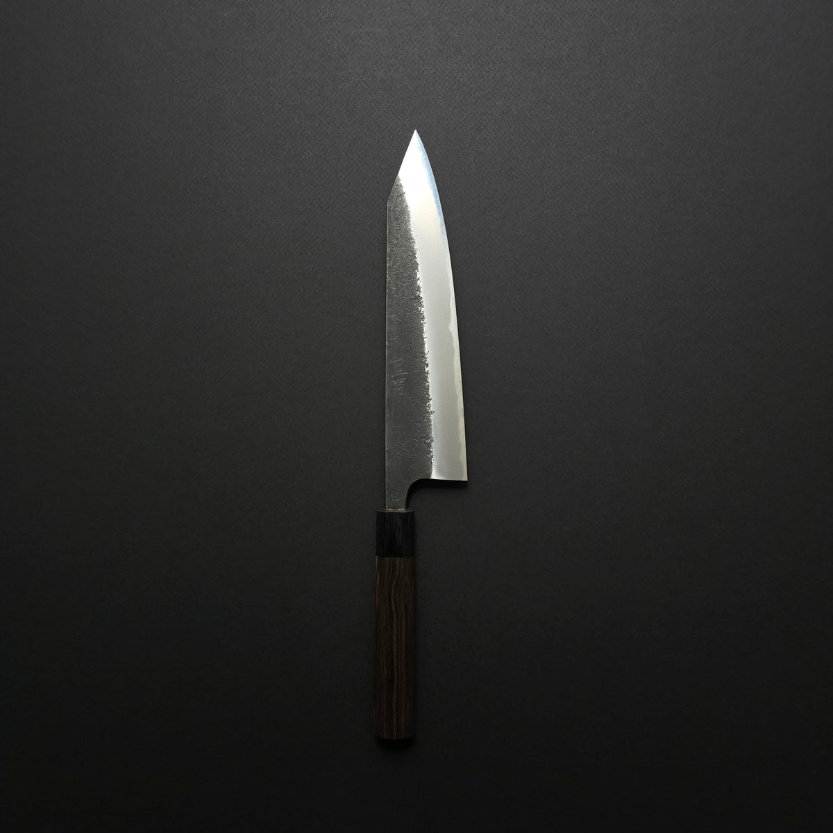 Akifusa Blue #2 Nashiji Kiritsuke Gyuto 220mm Ebony Handle