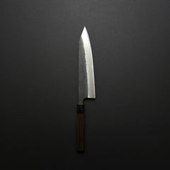 Akifusa Blue #2 Nashiji Kiritsuke Gyuto 220mm Ebony Handle