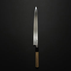 Hitohira Kikuchiyo Mosuke Silver #3 Yanagiba 300mm Ho Wood Handle (Saya)