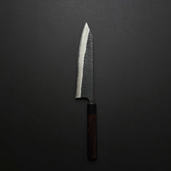 Akifusa Blue Super Tsuchime Damascus Kiritsuke Gyuto 210mm Rosewood Handle
