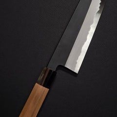 Hitohira Tanaka Kyuzo Blue #1 Kurouchi Gyuto 240mm Yakusugi Cedar Handle